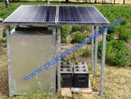 Paneles Fotovoltaicos generando electricidad para nuestras cabaas